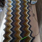 Easy Crochet Chevron Blanket
