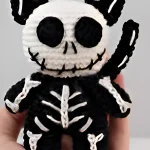 Free Skeleton Cat Amigurumi